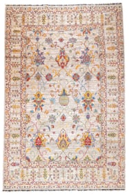 Fine Contemporary Gabbeh Rug 6'5" x 9'9" (1.96 x 2.97 M)