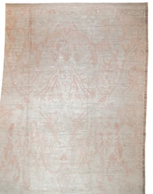 Fine Contemporary Oushak Rug 9'3" x 12'3" (2.82 x 3.73 M)