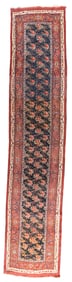 Antique Bidjar Long Rug 3'9" x 18'2" (1.14 x 5.54 M)