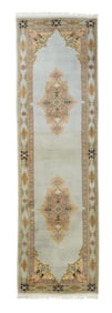Indo Kerman Design Rug 2'6" x 8'10" (0.76 x 2.69 M)