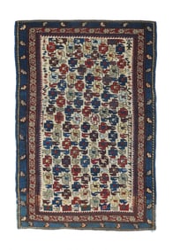 Antique Shirvan Kuba Rug 3'4" x 5'3" (1.02 x 1.60 M)
