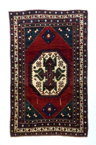 Antique Kazak Rug 5'10" x 9'8" (1.78 x 2.95 M)
