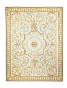 Aubusson Rug 7'9" x 10'1" (2.36 x 3.07 M)