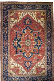 Indo Heriz Rug 11'7" x 18' (3.53 x 5.49 M)