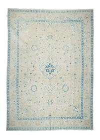 Antique Tabriz Rug 7'3" x 10'5" (2.21 x 3.18 M)