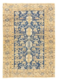 Antique Perpedil Rug 4'8" x 6'6" (1.42 x 1.98 M)