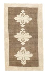Turkish Oushak Rug 3' x 5'1" (0.91 x 1.55 M)