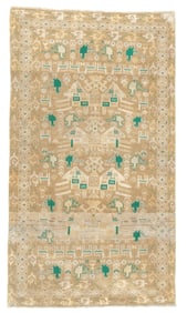 Vintage Malayer Rug 3'5" x 6'1" (1.04 x 1.85 M)
