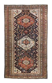 Antique Shriaz Rug 5'8'' x 9'3'' (1.73 x 2.82 M)