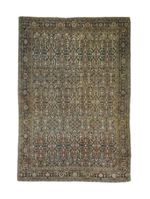 Antique Farahan Sarouk Rug 4'3'' x 6'7'' (1.30 x 2.01 M)