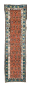Antique North West Long Rug 2'4'' x 8'4'' (0.71 x 2.54 M)