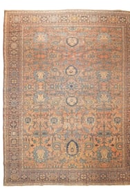 Antique Malayer Rug 8'11" x 11'5" (2.72 x 3.48 M)