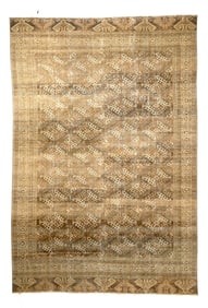 Antique Yamoud Rug 7'1" x 10'7" (2.16 x 3.23 M)