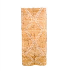 Vintage Moroccan Rug 5'11" x 14'2" (1.80 x 4.32 M)