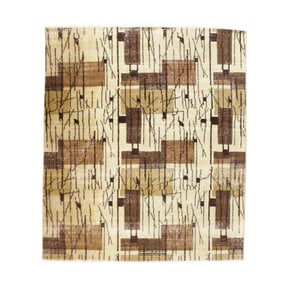 Fine Mid Century Artistic Rug 4'3" x 5' (1.30 x 1.52 M)