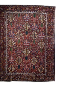 Vintage Bakhtiari  Rug 12'2" x 16'7" (3.71 x 5.05 M)