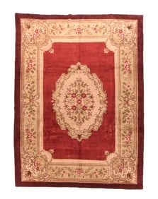 Vintage Aubusson Rug 10' x 14'3'' (3.05 x 4.34 M)