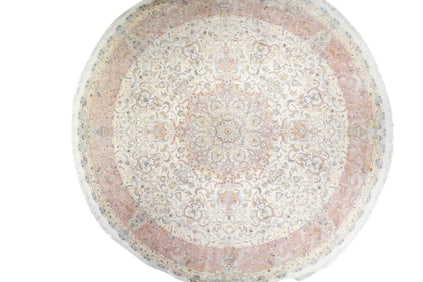 Tabriz Round Rug 13' x 13' (3.96 x 3.96 M)