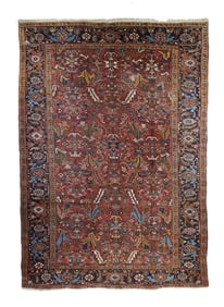 Vintage Heriz Rug 7'4" x 10'8" (2.24 x 3.25 M)