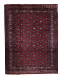 PAK Bokhara Rug 9'3" x 11'11" (2.82 x 3.63 M)
