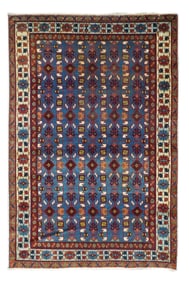 Antique Shirvan Rug 3'7" x 5'7" (1.09 x 1.70 M)