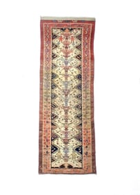 Antique NW Persian Rug 2'10" x 8'3" ( 0.86 x 2.51 M)