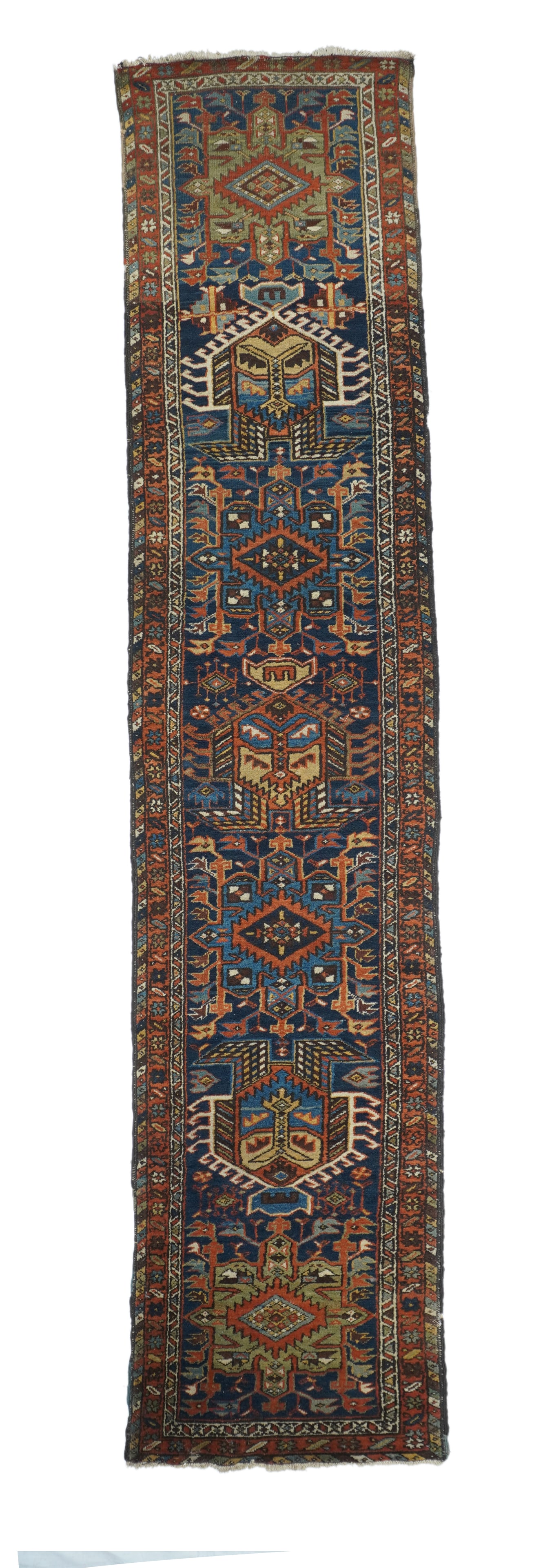 Antique Persian Karajeh Long Rug 2'10'' x 14'1'' ( 0.86 x 4.29 M) (1 of 5)
