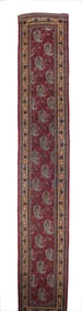 Vintage Turkish Sivas Long Rug 2'9'' x 16'0'' ( 0.84 x 4.88 M)