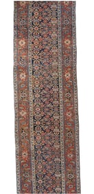 Antique Persian Heriz Long Rug 3'6' x 15'3" ( 1.07 x 4.65 M)