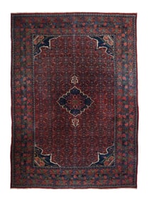 Antique Persian Bidjar Rug 8'10" x 12'5" ( 2.69 x 3.78 M)
