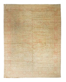 Antique Indian Amritsar Rug 9' x 11'9" ( 2.74 x 3.58 M)