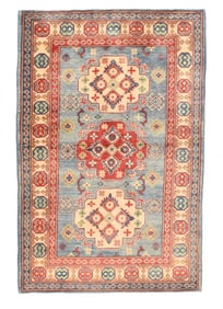 PAK Kazak Rug 3'10 x 5'10" ( 1.17 x 1.78 M)
