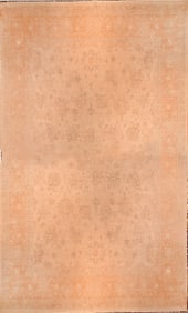 Antique Turkish Oushak Rug 9'6" x 13'5" ( 2.90 x 4.09 M)