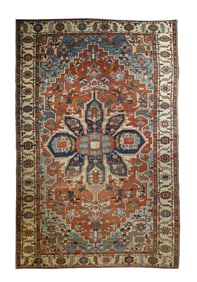 Antique Persian Serapi Rug 9'11" x 15'3" ( 3.02 x 4.65 M)