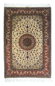 Vintage Turkish Hereke Rug 6'10" x 10'5" ( 2.08 x 3.18 M)