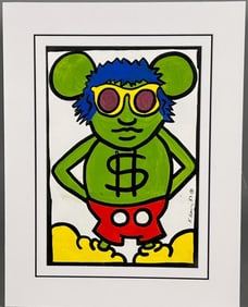 Keith Haring (1958-1990) (Attributed) - Untitled, 1983