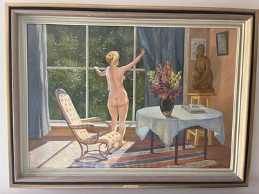 Nude in Studio  by Alexandre Deyneka