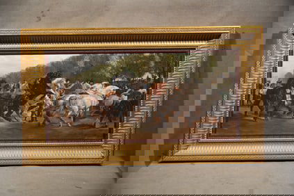 After Rosa Bonheur, Oil on Canvas