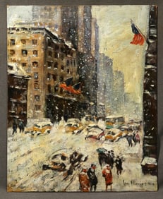 Guy Wiggins, Oil on Canvas