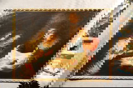 Old Master, Oil on Canvas