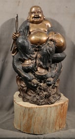 Chinese Artist, Bronze Buddha