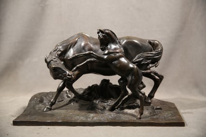 Unknown Artist, Bronze Horse Grouping
