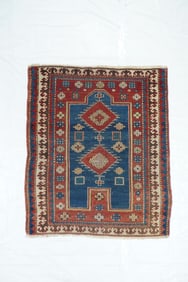 Kazak Rug 3'4'' x 3'9'' (1.02 x 1.14 M)