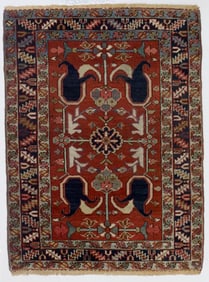 Serapi Rug 3'4" x 4'6" (1.02 x 1.37 M)
