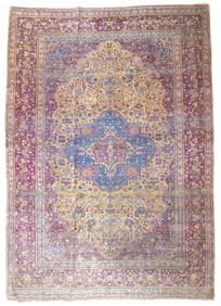 Silk Kashan Rug 7'4" x 10'4" (2.24 x 3.15 M)