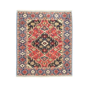 Shirvan Rug 3'1" x 3'9" (0.94 _ 1.14 M)