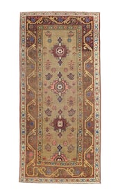 Kurdish Rug 3'8" x 7'8" (1.12 _ 2.34 M)