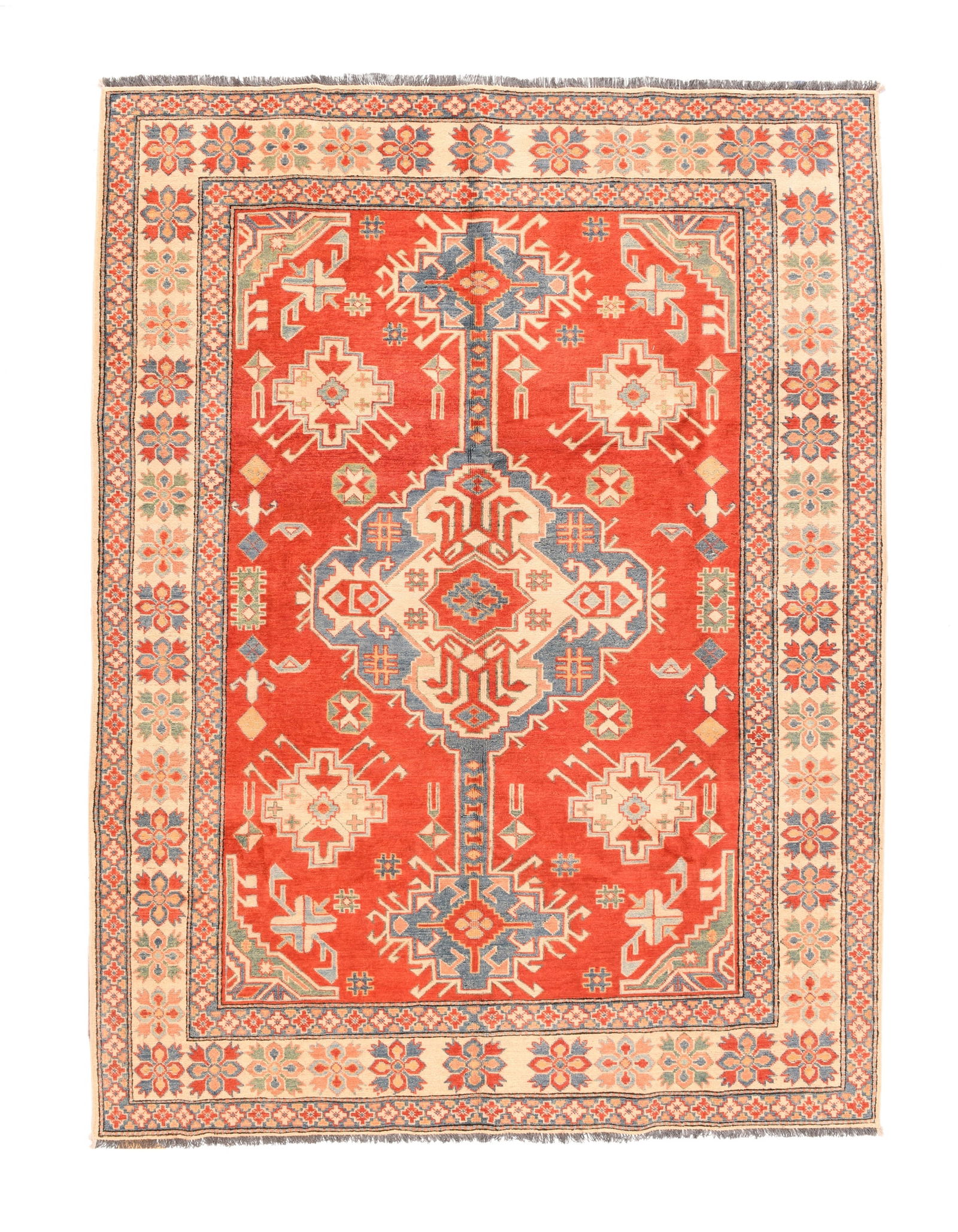 Kazak Rug 6'5" x 8'6" (1.96 x 2.59 M) (1 of 3)