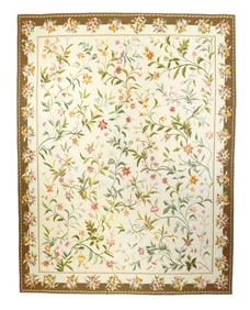 Aubusson Rug 8' x 10' (2.44 x 3.05 M)
