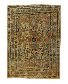 Hajijalili Rug 4'3" x 5'7" (1.30 x 1.71 M)